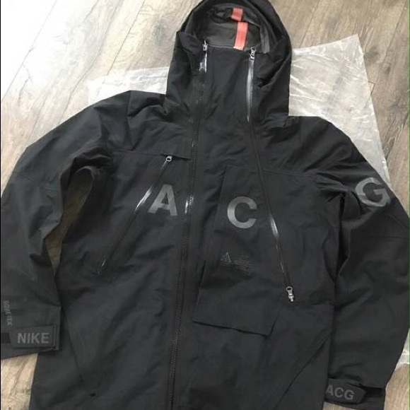 nike acg alpine jacket black